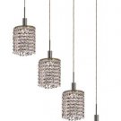 Wiatt 4-Light 26"D Crystal Ceiling Pendant 1092D-O-R-CL-RC