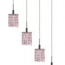 Wiatt 4-Light 26"D Crystal Ceiling Pendant 1092D-O-R-RO-RC