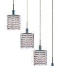Wiatt 4-Light 26"D Crystal Ceiling Pendant 1092D-O-S-CL-EC