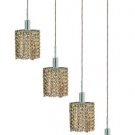 Wiatt 4-Light 26"D Crystal Ceiling Pendant 1092D-O-S-GT-RC