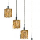 Wiatt 4-Light 26"D Crystal Ceiling Pendant 1092D-O-S-LT-RC
