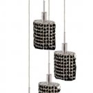Wiatt 4-Light 9.5"D Crystal Ceiling Pendant 1092D-R-E-JT-RC