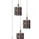 Wiatt 4-Light 9.5"D Crystal Ceiling Pendant 1092D-R-P-JT-SS