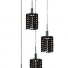 Wiatt 4-Light 9.5"D Crystal Ceiling Pendant 1092D-R-R-JT-RC