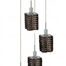 Wiatt 4-Light 9.5"D Crystal Ceiling Pendant 1092D-R-S-JT-SS