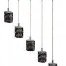 Wiatt 4-Light 34"D Crystal Ceiling Pendant 1093D-O-E-CL-EC