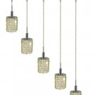 Wiatt 4-Light 34"D Crystal Ceiling Pendant 1093D-O-E-LP-RC
