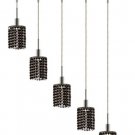 Wiatt 5-Light 34"D Crystal Ceiling Pendant 1093D-O-R-JT-RC