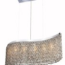 Warrane 5-Light 9"D Crystal Chandelier 1102D32C-GT-SS