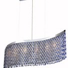 Warrane 5-Light 9"D Crystal Chandelier 1102D32C-SA-SS