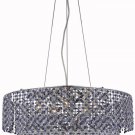 Warrane 5-Light 24"D Crystal Chandelier 1104D24C-SA-SS