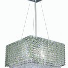 Warrane 4-Light 16"D Crystal Chandelier 1105D16C-LP-SS