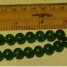 green agate beads