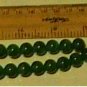 green agate beads