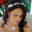 Swarovski Crystal Silver Bridal Jewelry