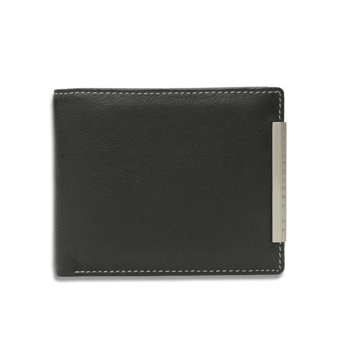 Cow Leather Collection Short Wallet -EIW55808-01