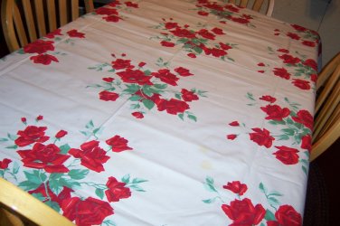 Vintage beautiful wilendur red rose american beauty