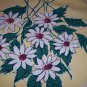 Beautiful Simtex Daisy vintage tablecloth with cloth tag