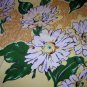Beautiful Simtex Daisy vintage tablecloth with cloth tag