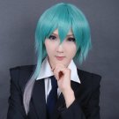 30cm Short Hair Mikuo Alice Bluish Green Cosplay Wig