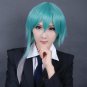30cm Short Hair Mikuo Alice Bluish Green Cosplay Wig
