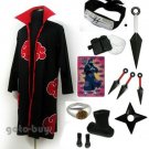 Naruto Akatsuki cloak Hoshigaki Kisame Cosplay Costume