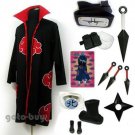 Fast Shipping Naruto Akatsuki cloak Kakuzu Cosplay Costume