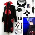 Fastest Shipping Naruto Akatsuki cloak Konan Cosplay Costume