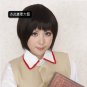 Shimura Shinpachi Honda Kiku Black Cosplay Wig