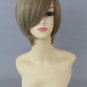 Okita Sougo Futa Light Brown Cosplay Wig