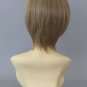 Okita Sougo Futa Light Brown Cosplay Wig