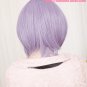 Nagato Yuki Silver Purple Cosplay Wig