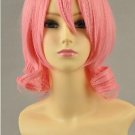 30cm Short Hair Aries Pink Cosplay Wig