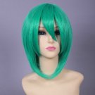 30cm Short Hair Green MSN Cosplay Wig