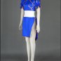 Street Fighter Chun Li Cosplay Costume (blue)