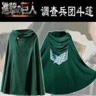 Attack on Titan Scout Regiment Mikasa Ackerman Cloak Cosplay Costume