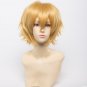 Free shipping 30cm  chromophous cosplay wig