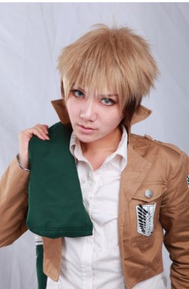 Free shipping Attack On Titan Jean Kirstein cosplay wig