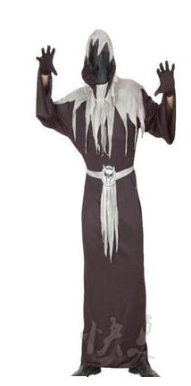 Free shipping Ghost Cosplay Costume
