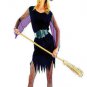 Free shipping Black  Witch Cosplay Costume