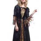 Free shipping Gold Witch Cosplay Costume