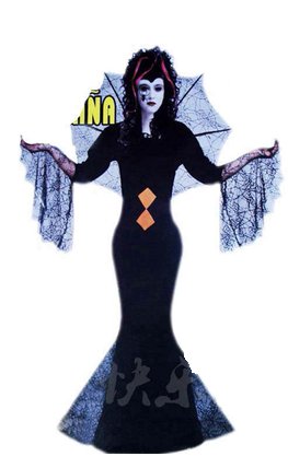 Free shipping Halloween Beauty snake spider Cosplay Costume