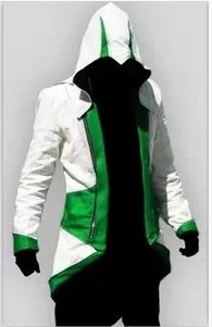 Assassin's Creed 3 Connor Kenway Cosplay Costume (Green)