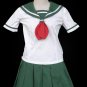 Inuyasha Higurashi Kagome Summer School Uniform Cosplay Costume
