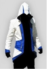 Assassin's Creed 3 Connor Kenway Suit Cosplay Costume (blue)