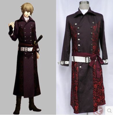 Hakuouki Kazama Chikage Cosplay Costume