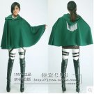 A Set Of Attack on Titan Mikasa Ackerman Cosplay Costume