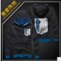 Attack on Titan Jiyu no Tsubasa Sweater Cosplay Costume(Red)