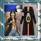 Free Shipping One Piece Trafalgar Law 3rd Cosplay Costume Cloak And Hat
