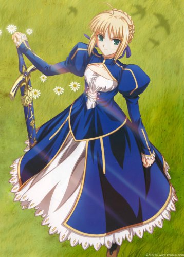 Fate Stay Night Saber Cosplay Costume